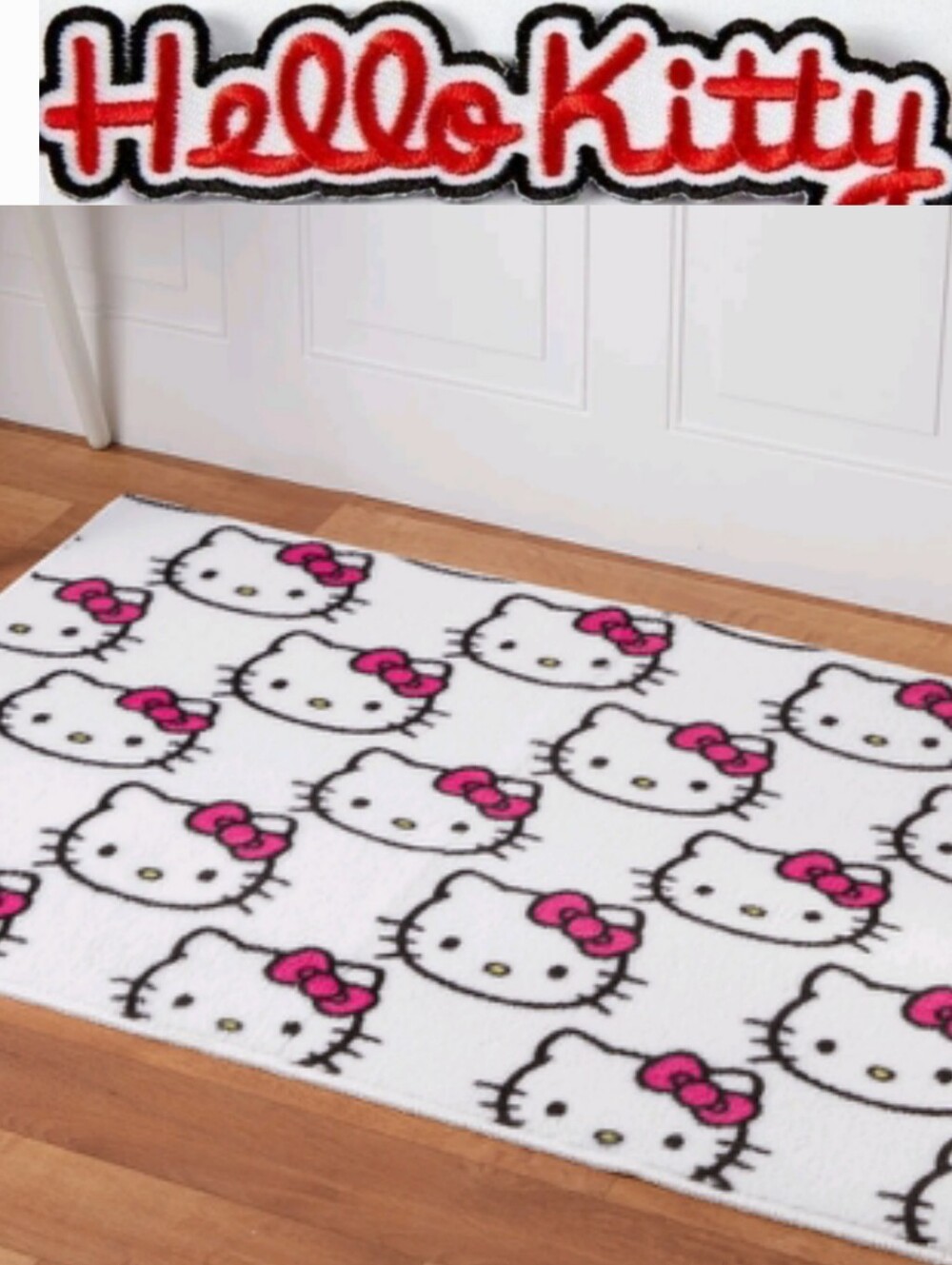 Hello Kitty Faux Fur Accent Rug